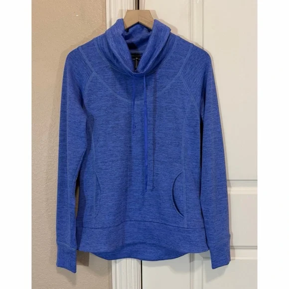 Kuhl Lea Heather Pullover Cowl Neck Sweater Medium - Picture 3 of 12